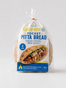 Golden Top Bakery Pocket Pitta Bread 4 pack